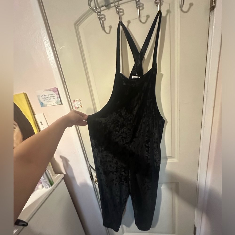 Urban Outfitters Velvet Overalls